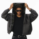 Camo Reversible Zip-Up Hoodie