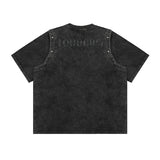 Vintage Gothic Print T-Shirt