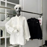 Oversized geometrische Krawatte Oversized Pullover
