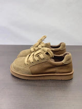 Thick Platform Lace-Up Leather Shoes