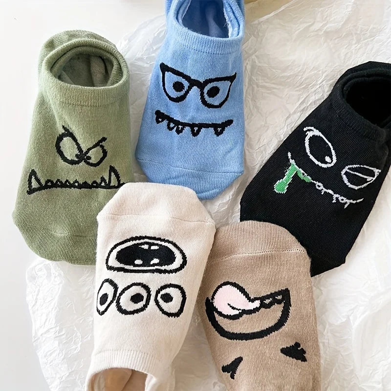 Cartoon Monster Soft Socks