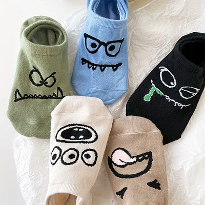 Cartoon Monster Soft Socks