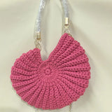 Creative Conch Handmade Crochet Shoulder Bag