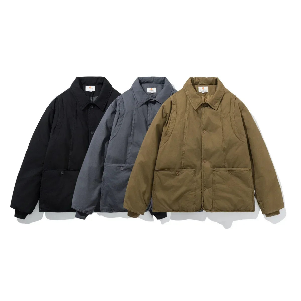 Koreanische Retro Vintage Steppjacke