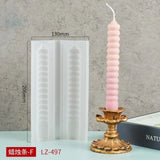 2 pc Spiral Candles