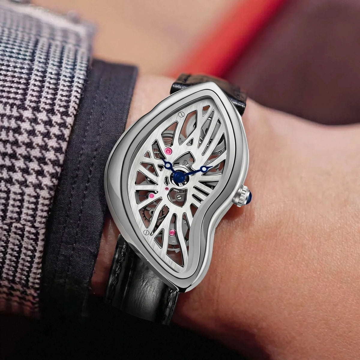 Black Luxury Creative Wristwatch Quartz