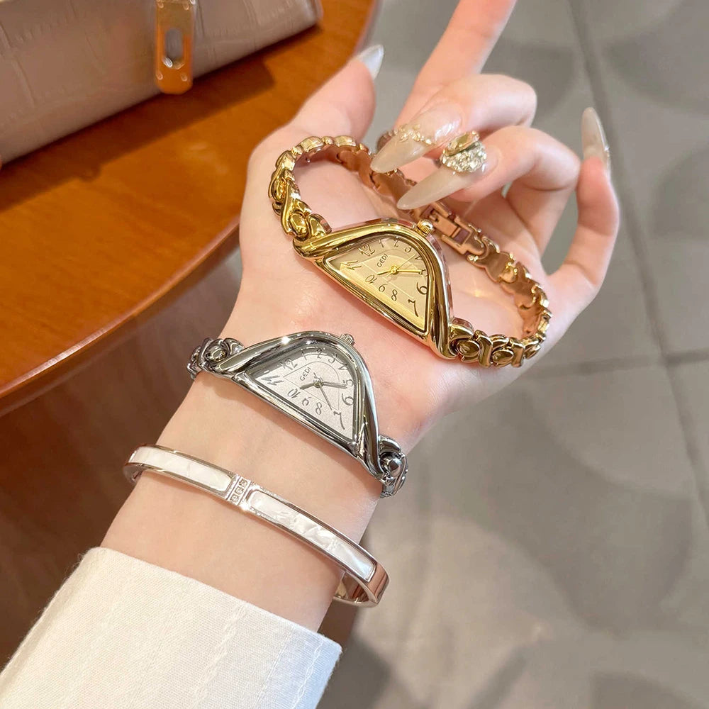 Irregular Triangle Wrist Watch