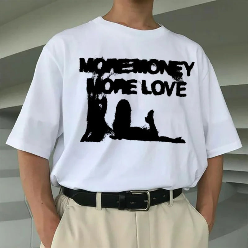 Y2K More Money More Love T-shirt