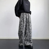 Weird Core Flower Print Pants