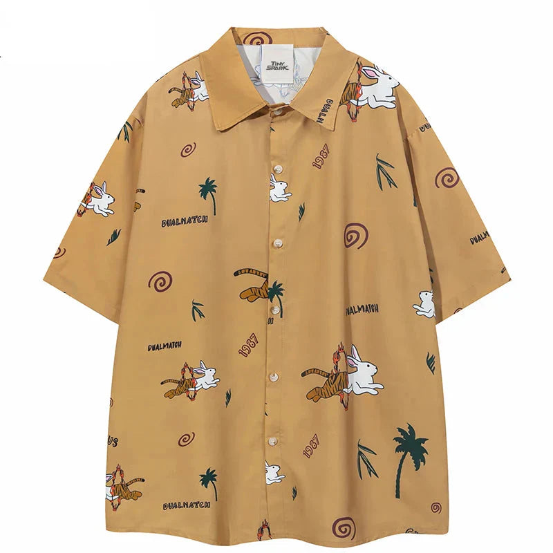Funny Tiger Rabbit Shirt