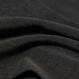 Close-up of dark gray fabric texture