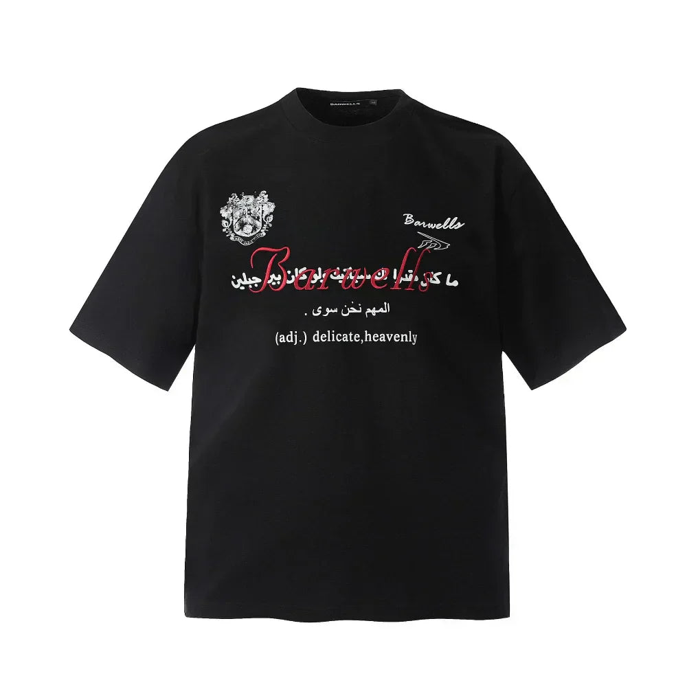 Vintage Letter Print Quoted T-Shirt