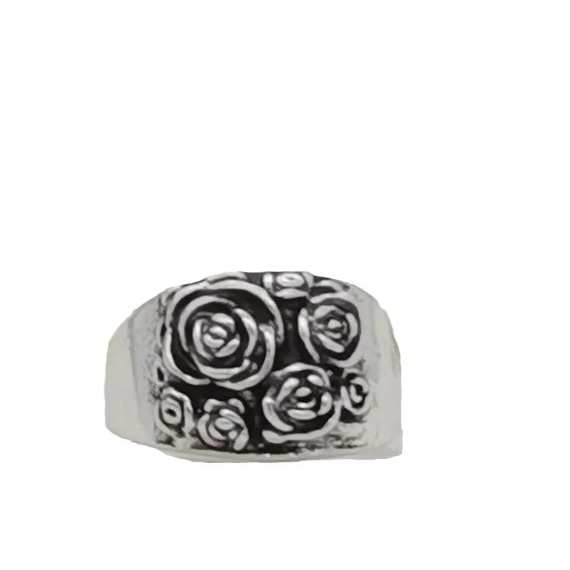 Retro Roses Bohemian Alloy Rings