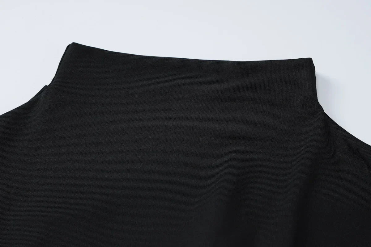 Sexy Backless Long Sleeve Maxi Dress