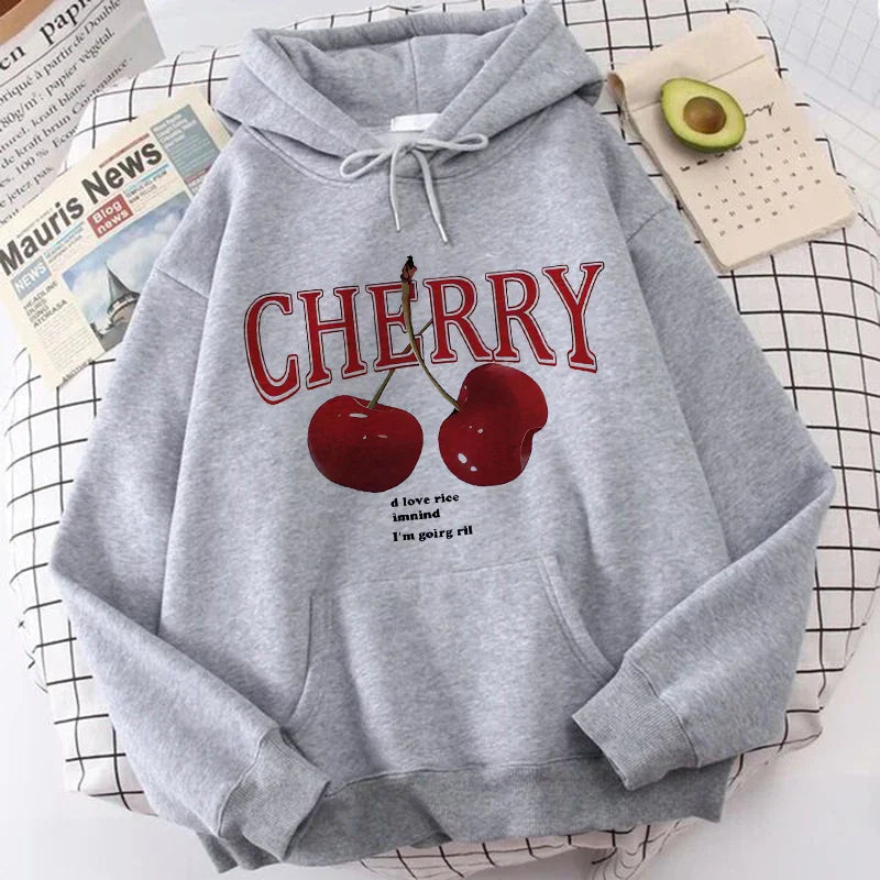 2000s Cherry Love Hoodie