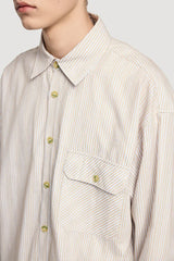 Classic Loose Striped Check Shirt