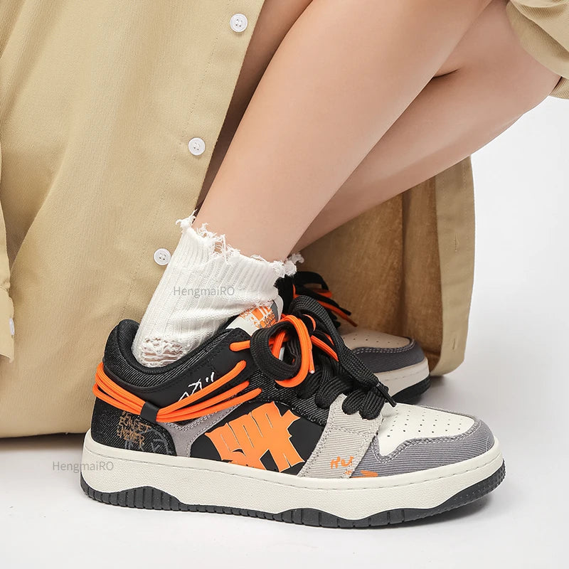 Retro Classic Punk Skater School Sneakers