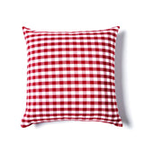 Red Striped Cushion Cover