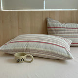 Cotton Pillowcase Colorful Stripe Pillow Case