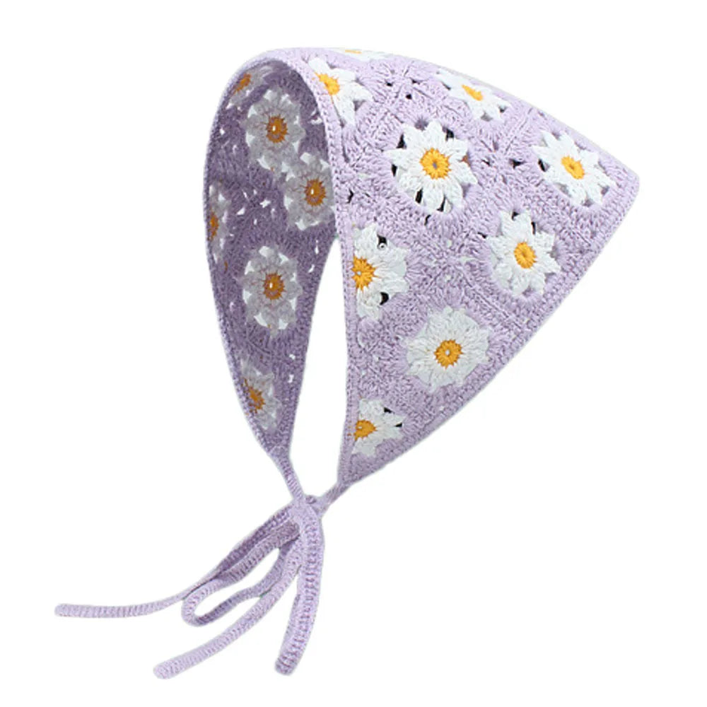 Summer Concert Crochet Head Bandana