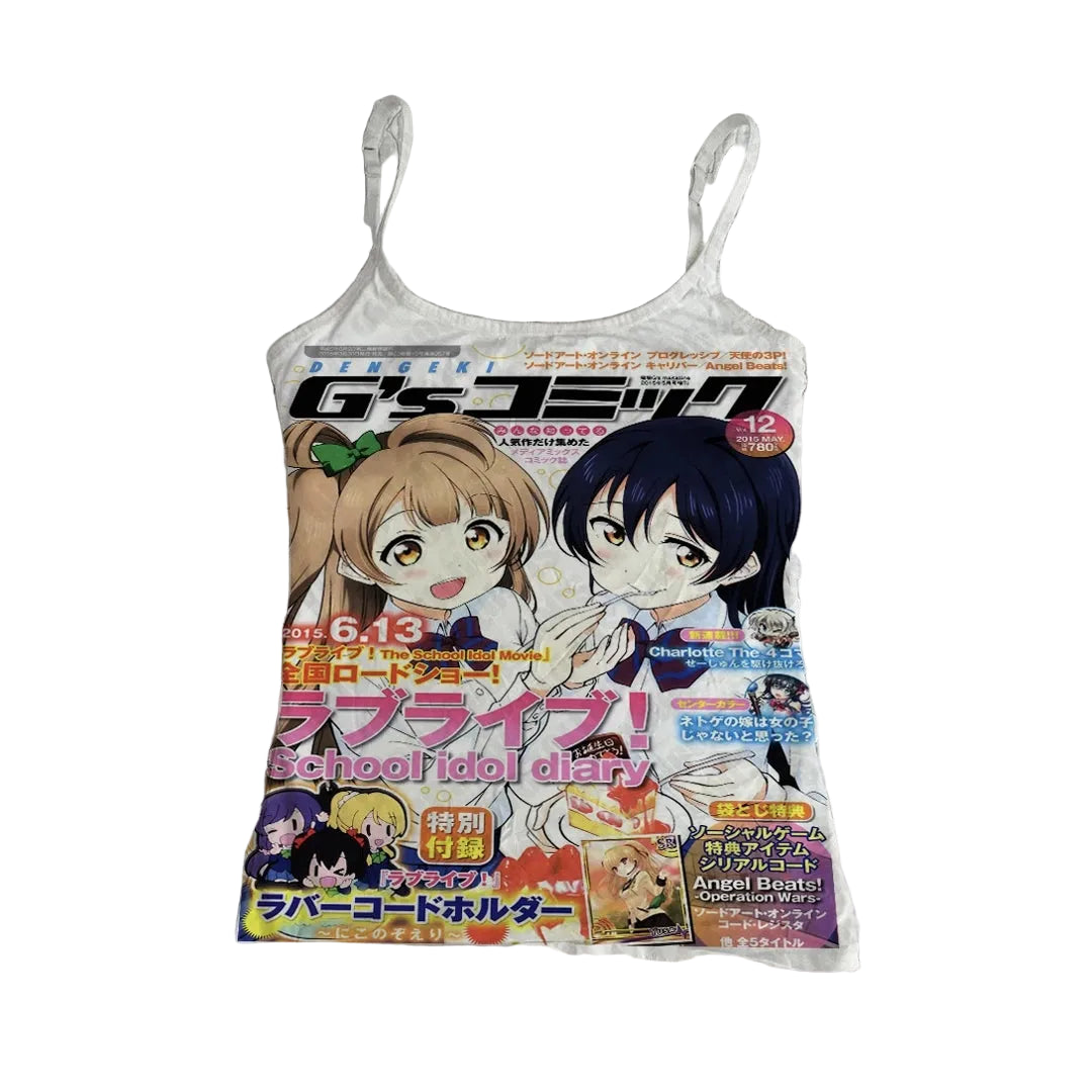 2000s Vintage Japanese Baby Tank Top