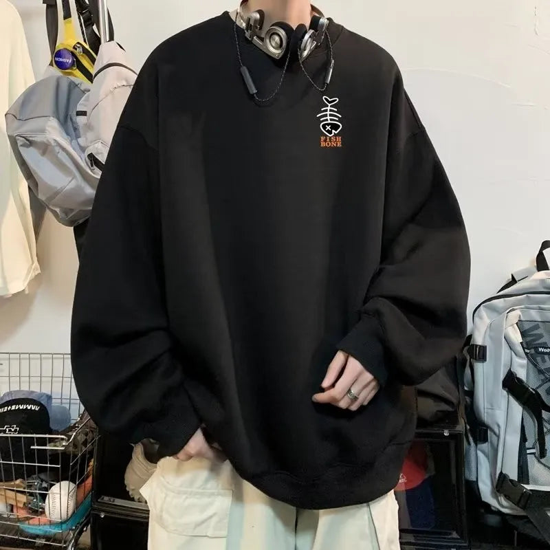 Oversized Korean Style Baggy Sweatshirt