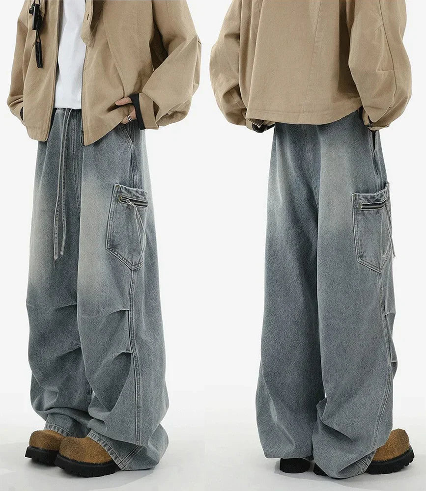 Retro Baggy Y2K Wide Leg Jeans
