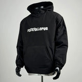 Chaqueta cortavientos con capucha de poliéster