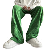 Y2K Straight Leg Checkered Sweatpants
