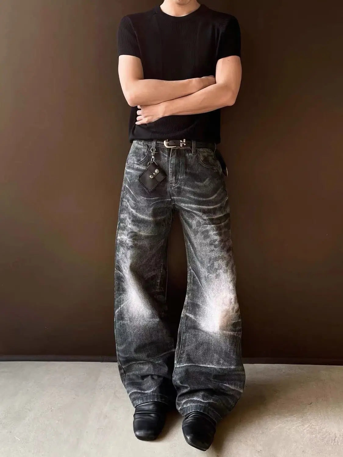 Y2K Low Rise Faded Jeans