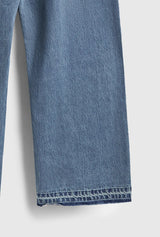 Vintage Washed Denim Jeans