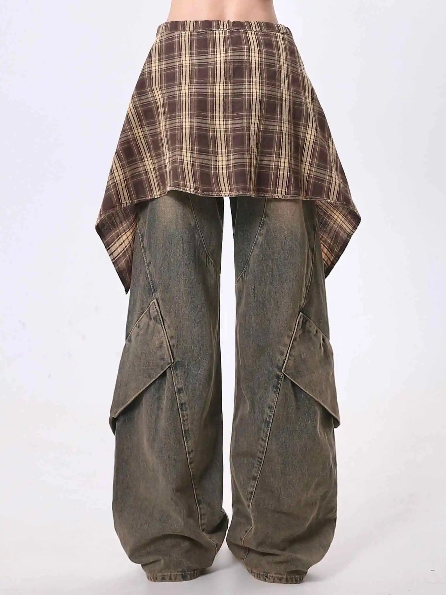 Blue Y2K Vintage Baggy Jeans