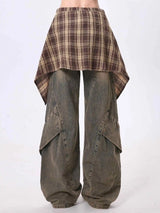 Blue Y2K Vintage Baggy Jeans