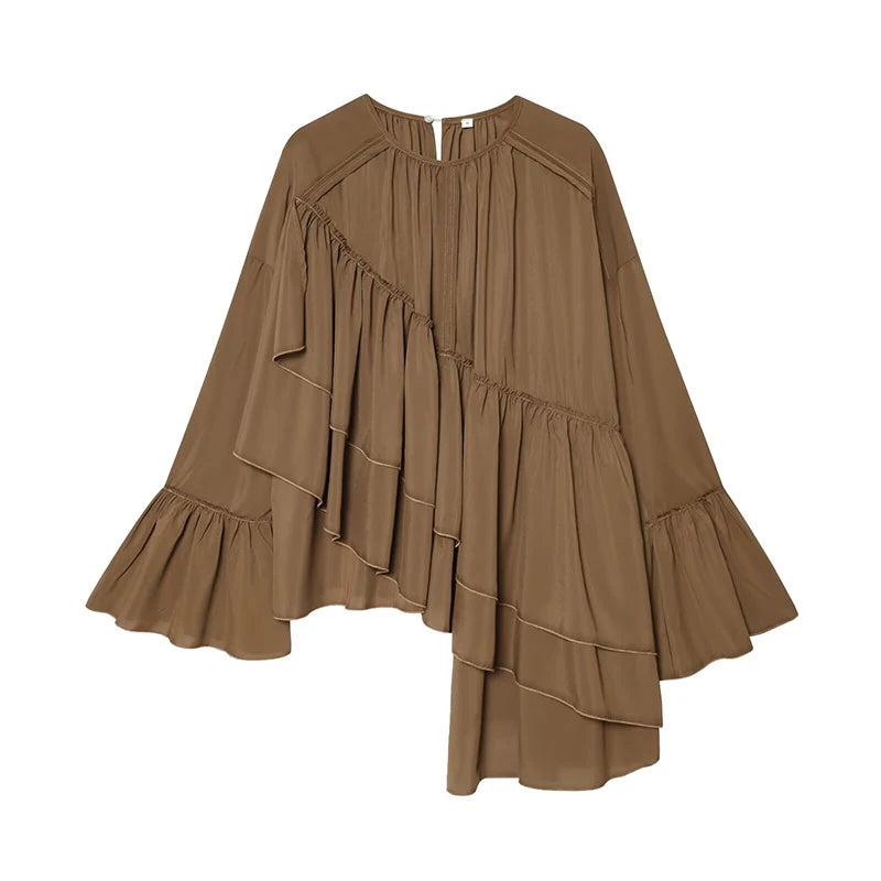 Versatile Loose Butterfly Chiffon Blouse