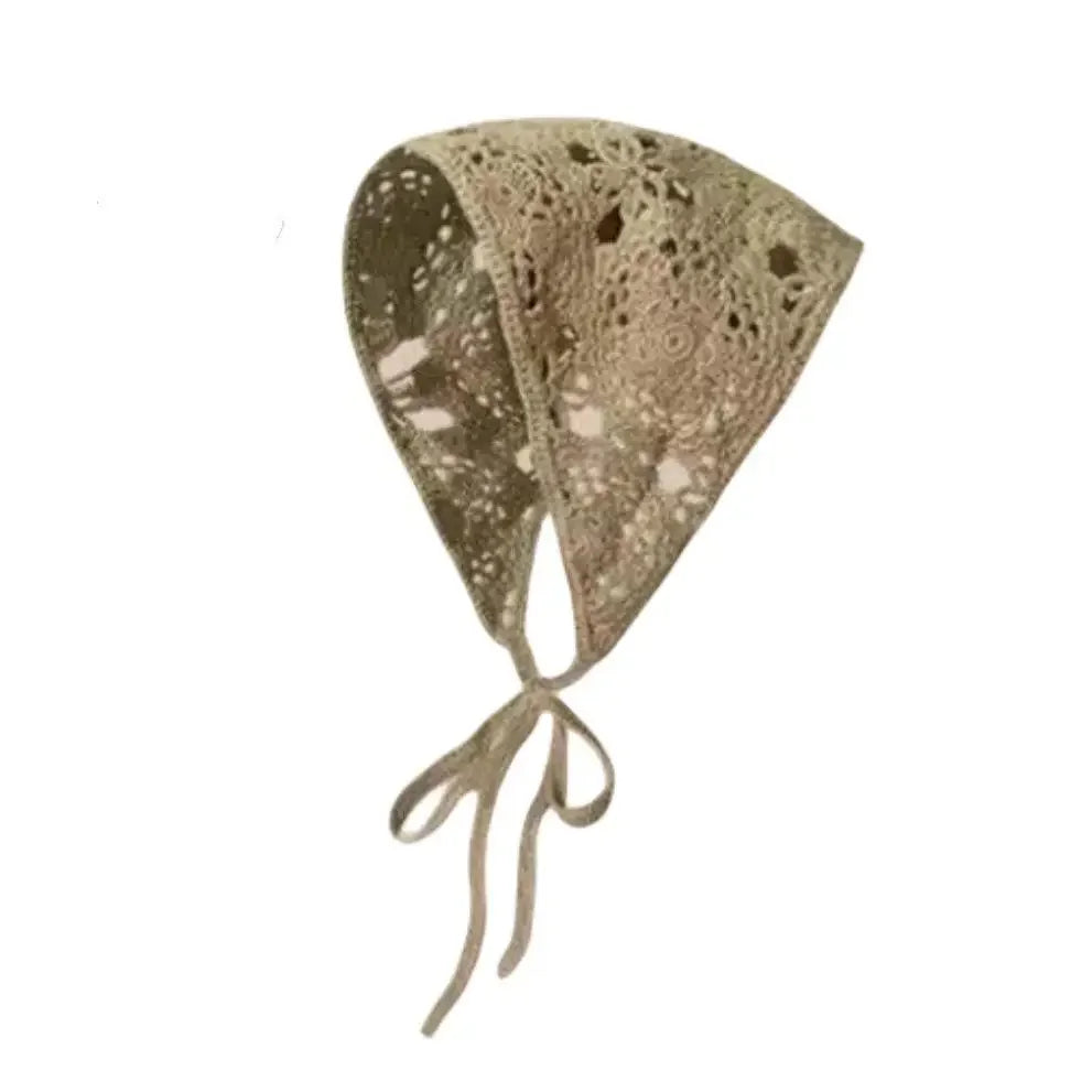 Diadema triangular hueca francesa hecha a mano