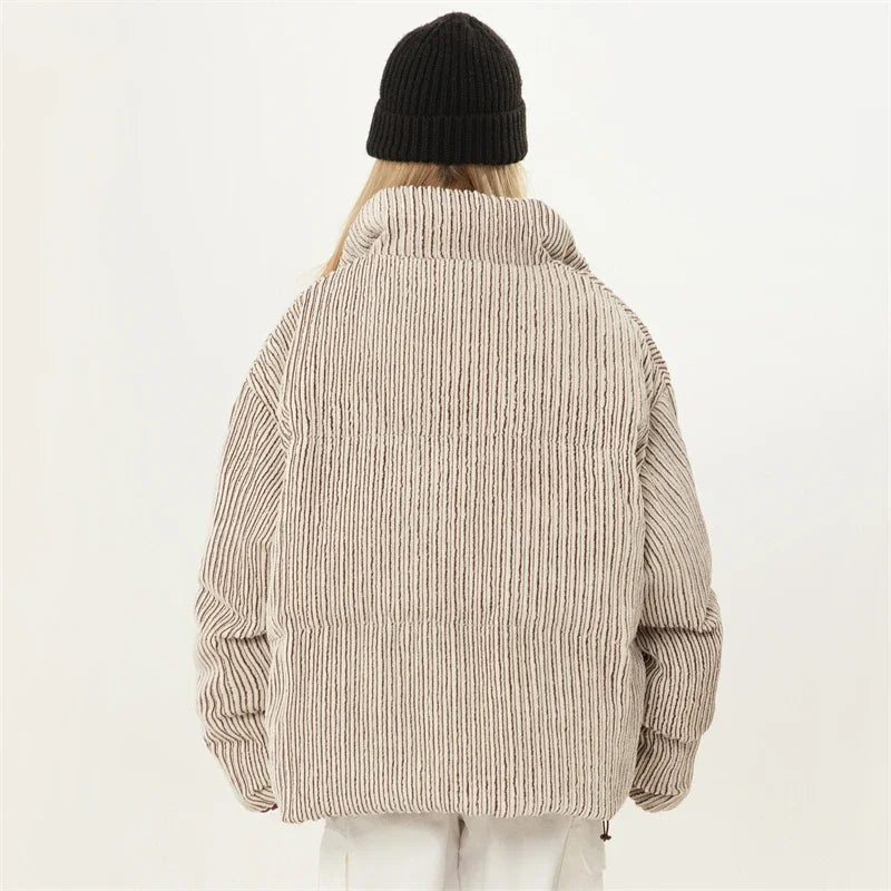 Bamboo Woolen Cotton Padded Puffer Jacket