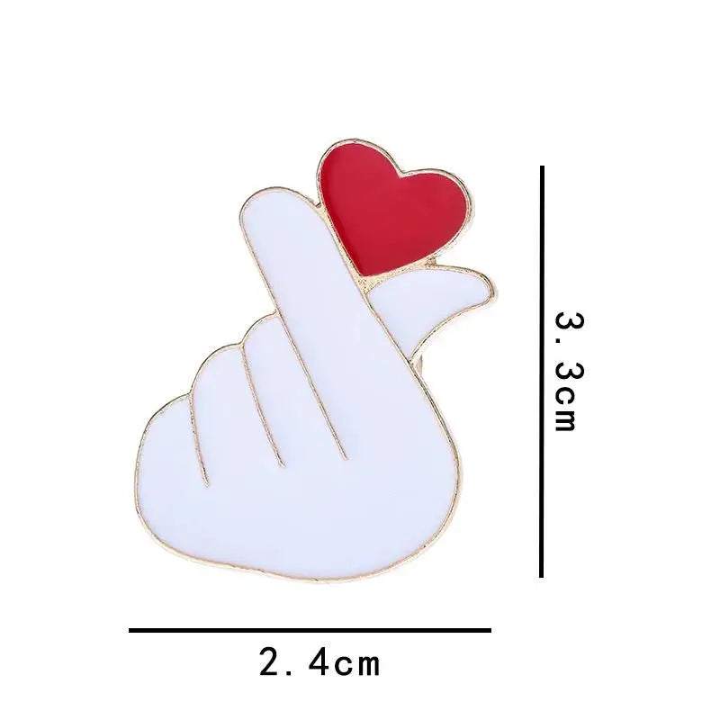 Heart Enamel Pin