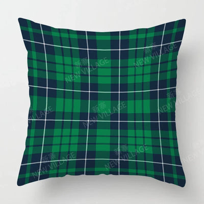 Simple Checkered Pillowcase