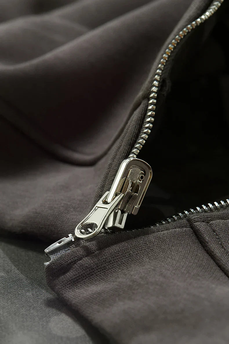 Camo Reversible Zip-Up Hoodie