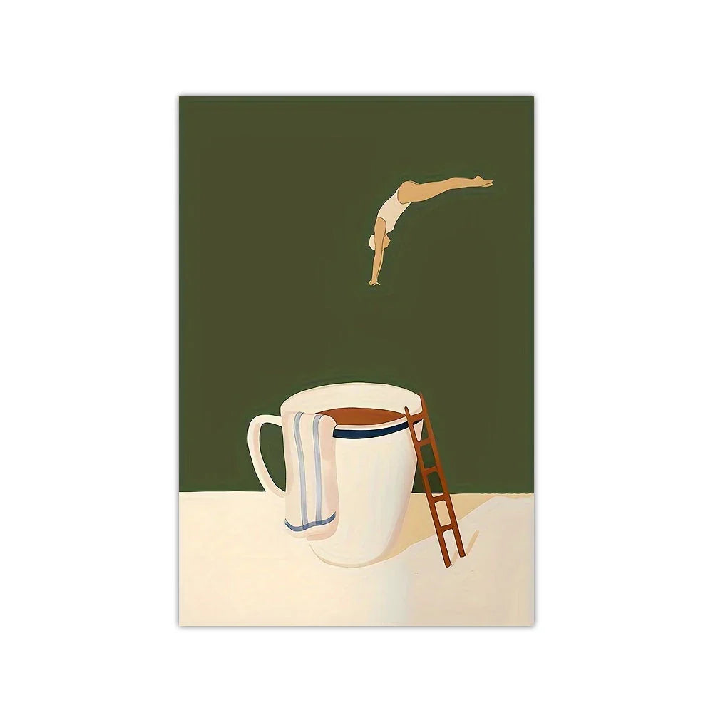 Retro Coffee Poster