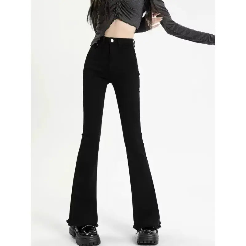 Y2K Heart Pocket Flare Jeans