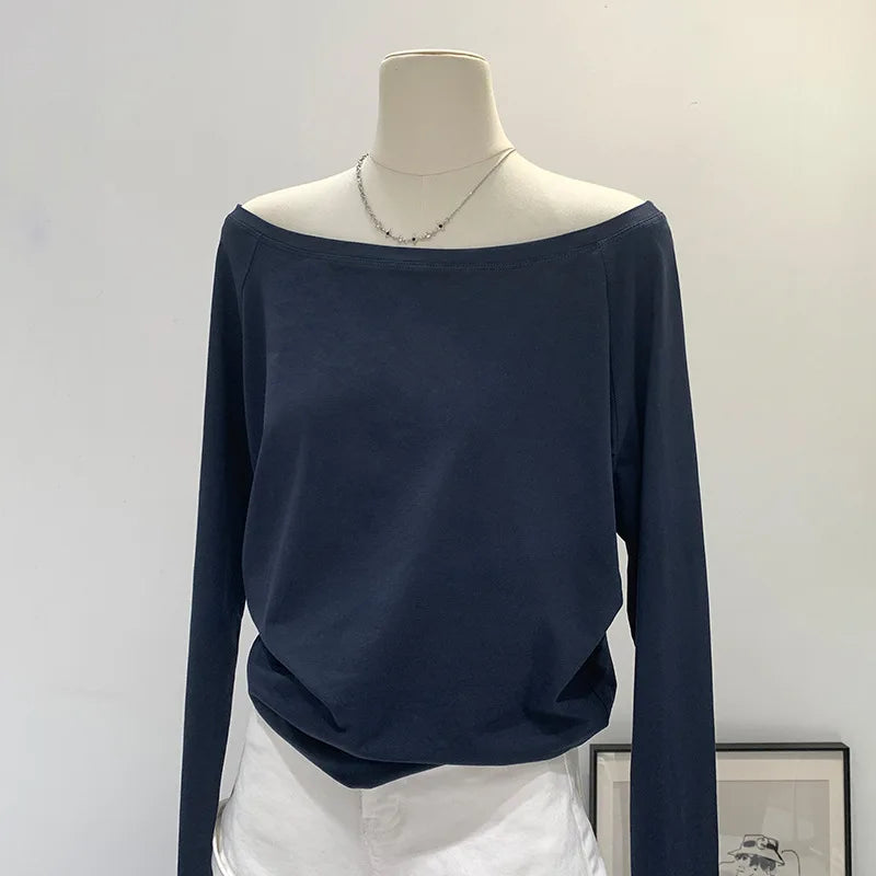 Gemütliches Baumwoll-T-Shirt