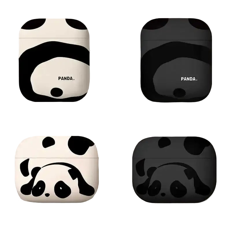 Funny Carton Panda Airpods Cases
