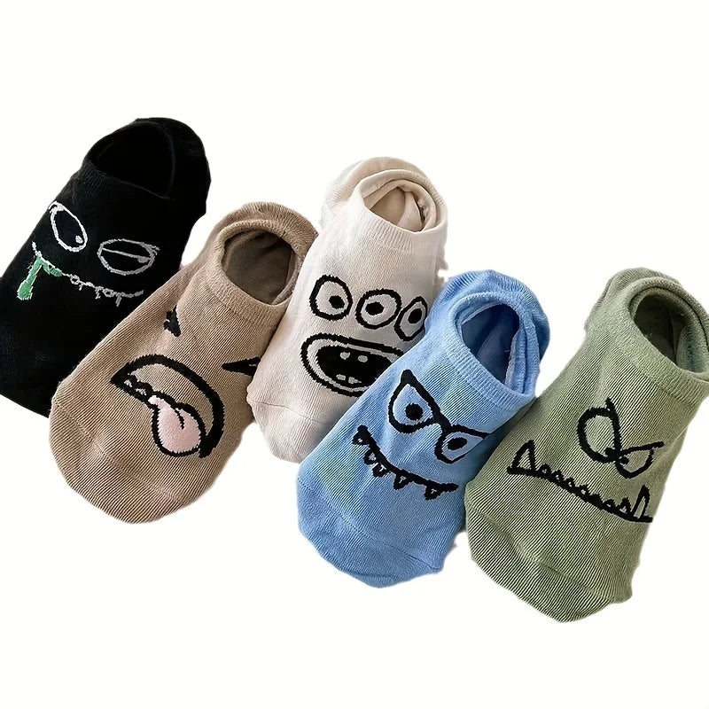 Cartoon Monster Soft Socks