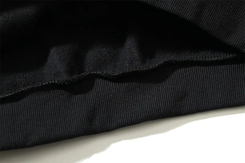 Fleece Revenge Skeleton Head Printed Hoodie