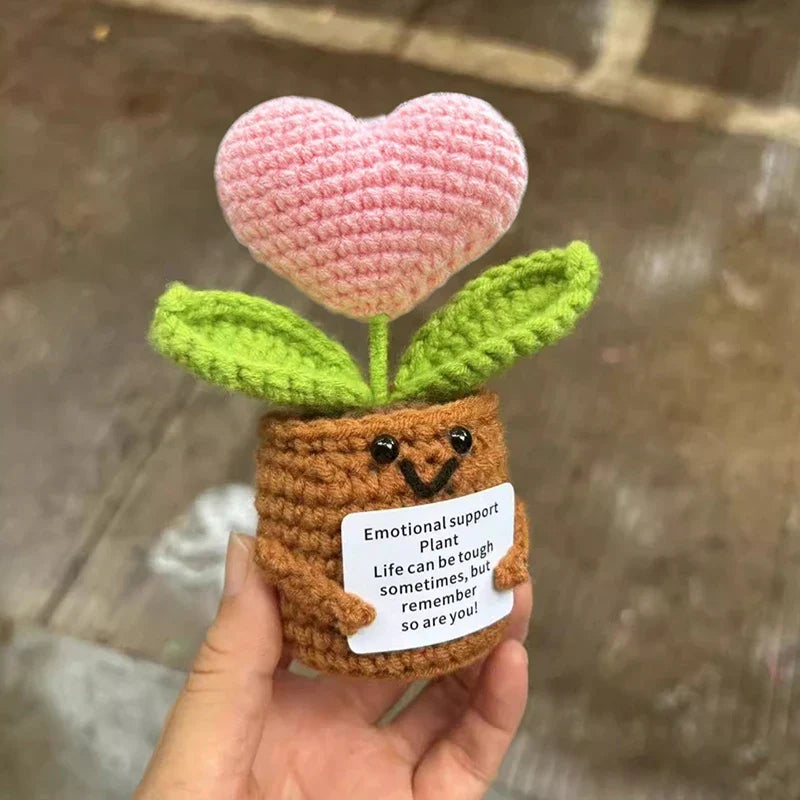 Crochet Handmade Knitted Tulip Flowers