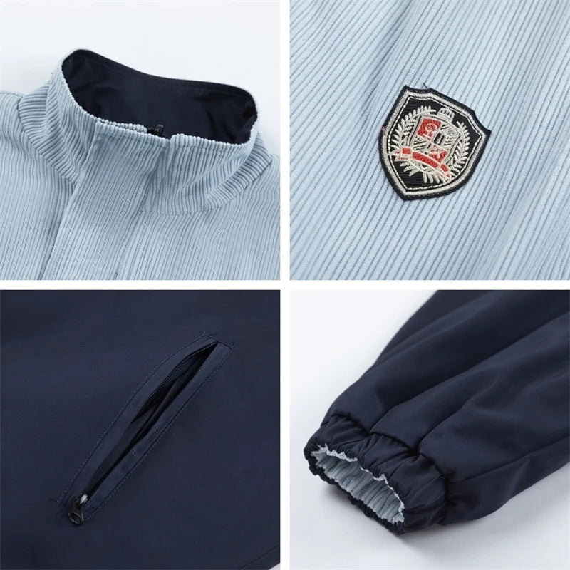 Lazy Reversible Windbreaker Jacket