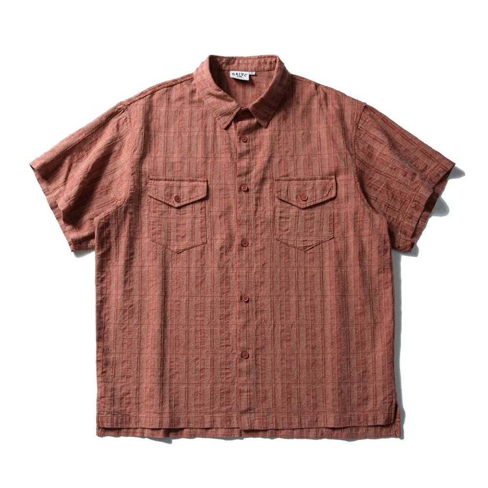 Oversize Plaid Tooling Shirt