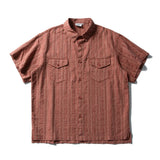 Oversize Plaid Tooling Shirt