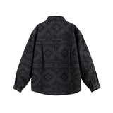 Camisa Jacquard Lavada Vintage